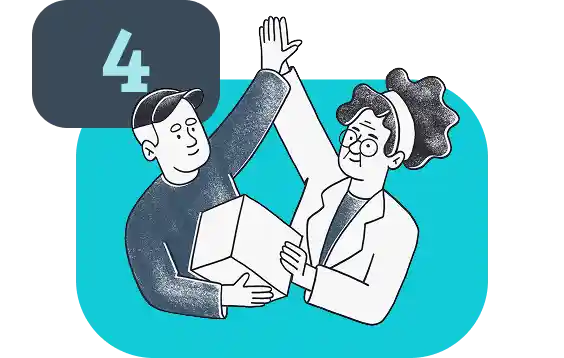 Produkt wird verkauft