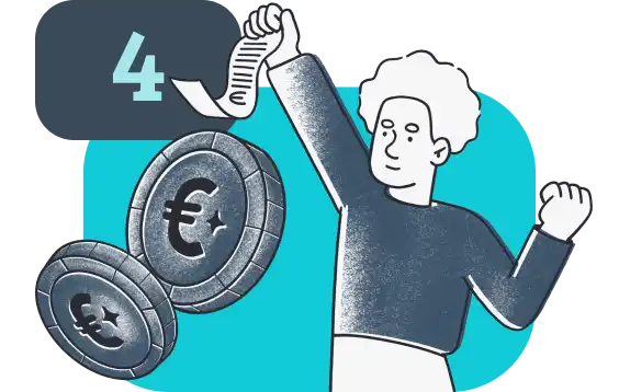 Geld bekommen